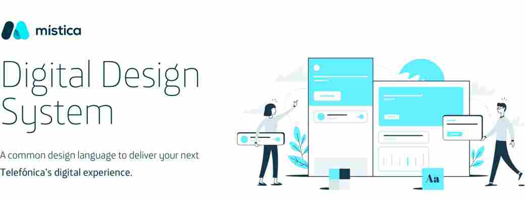 Mística, el sistema de diseño digital de Telefónica que usa componentes tecnológicos reutilizables