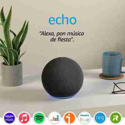 Amazon Altavoz Echo Dot Negro 4ª Generación/control Hogar Digital/alexa