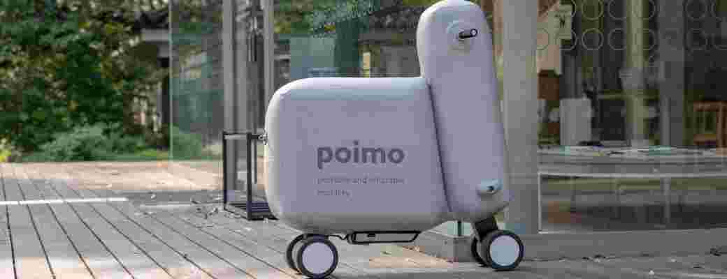 Poimo, la bicicleta eléctrica hinchable que puedes llevar en tu mochila